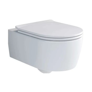 Set WC suspendat Villeroy & Boch Soul, Direct Flush, cu capac Soft Close, alb